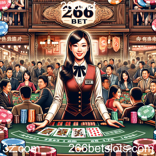 Experiência Imersiva do Cassino Ao Vivo no 266bet